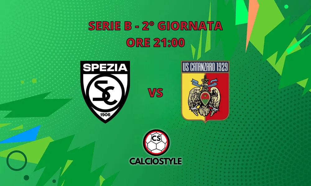 Spezia-Catanzaro: lprobabili formazioni e dove vederla