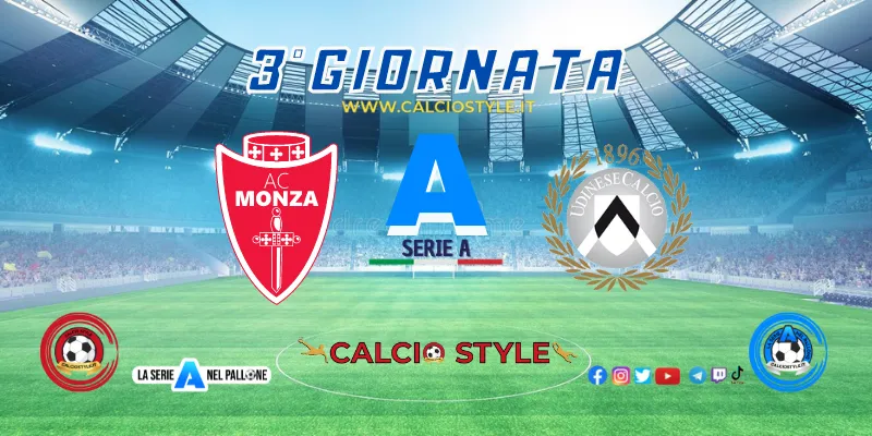 Monza-Udinese: probabili formazioni e dove vederla