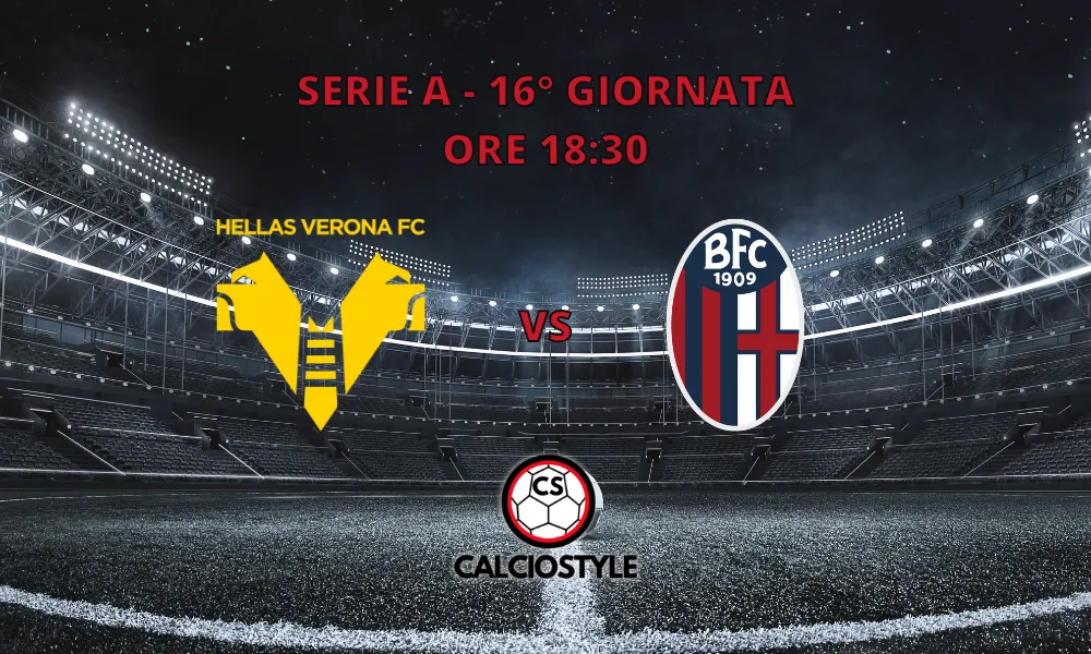 Hellas Verona-Bologna: probabili formazioni e dove vederla