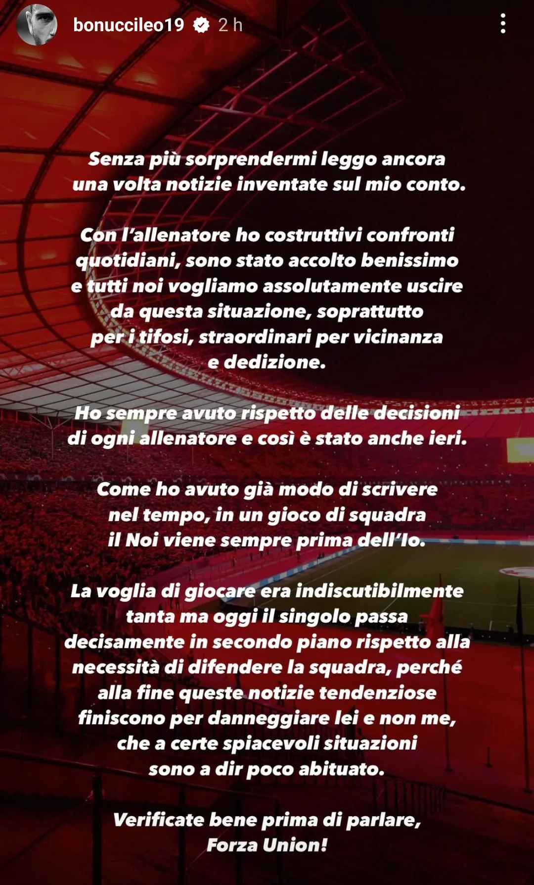 BONUCCI INSTAGRAM