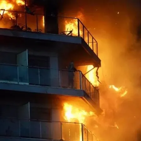 L'incendio rinvia Granada-Valencia