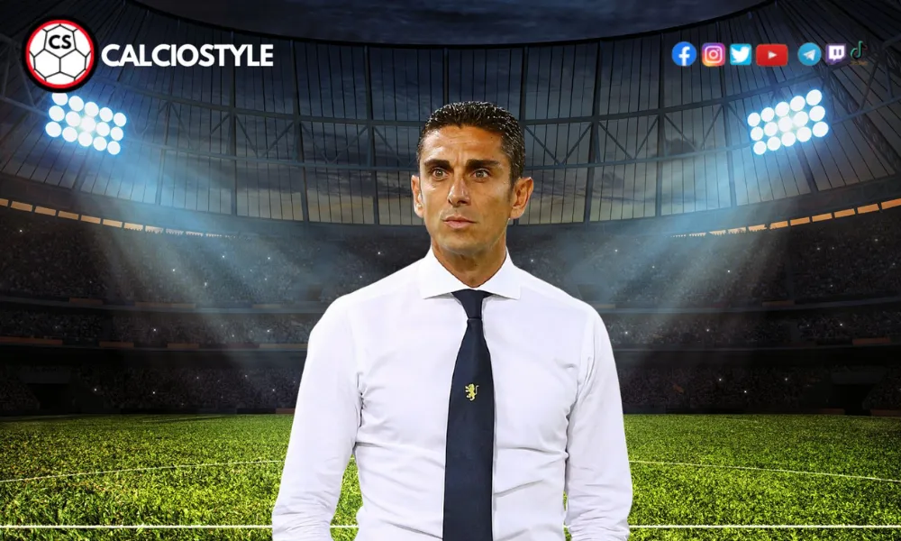 Bari-Catanzaro, l'allenatore del Bari Moreno Longo