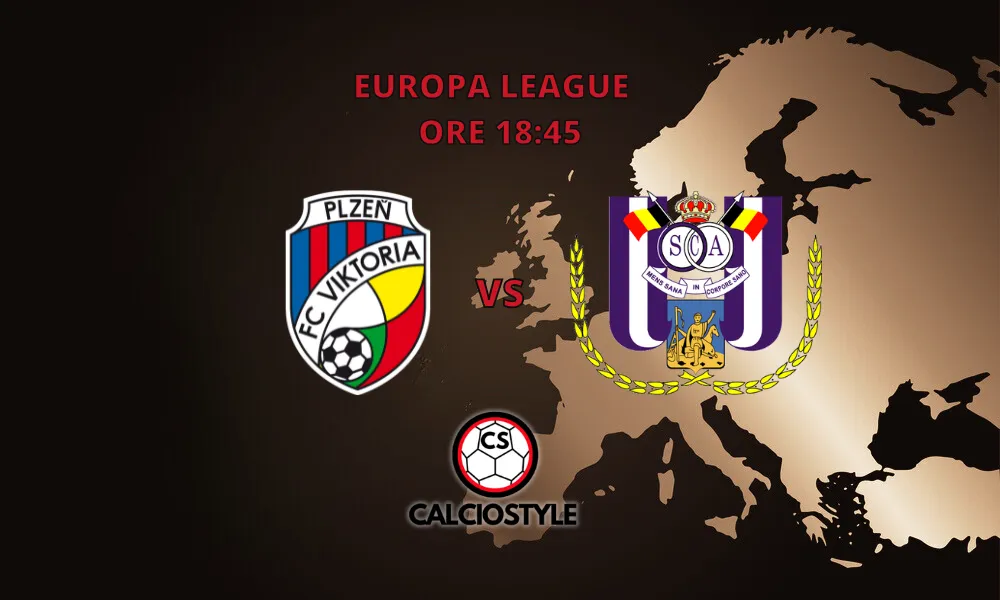 Viktoria Plzen-Anderlecht, probabili formazioni e dove vederla