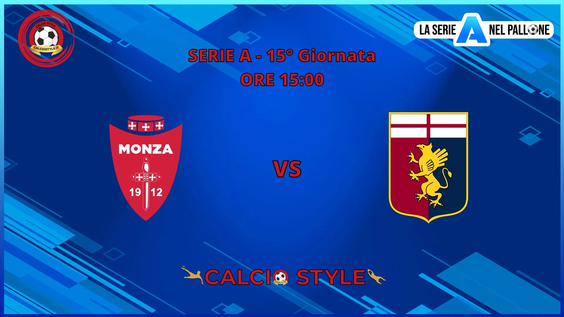 Monza - Genoa: le formazioni ufficiali