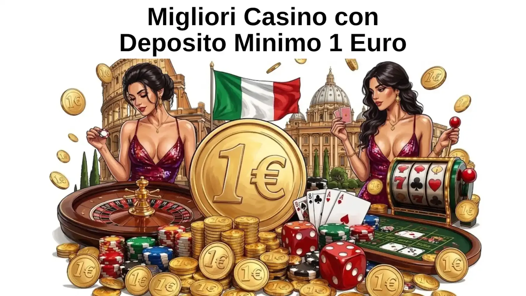 Casino deposito minimo 1 euro: i migliori siti del 2026