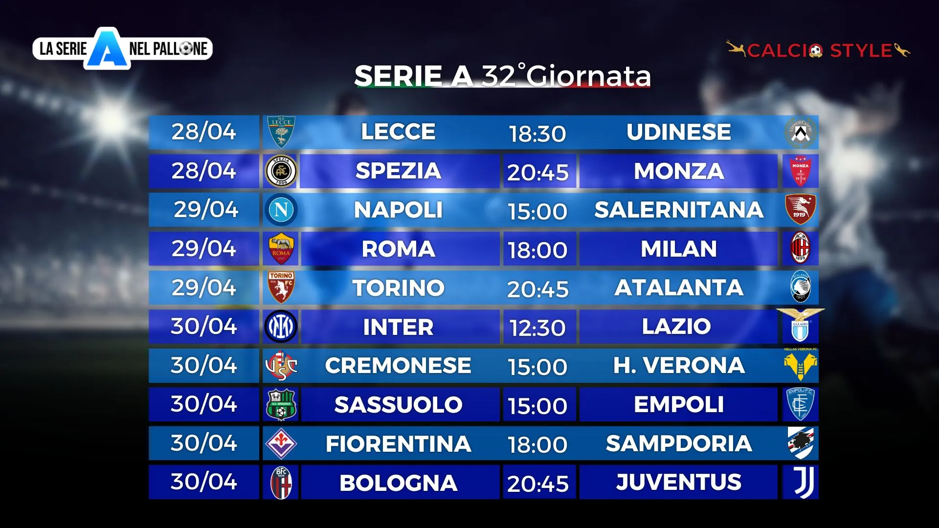 Serie A: probabili formazioni e fantaconsigli