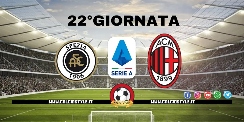 Spezia-Milan: le probabili formazioni e dove vederla