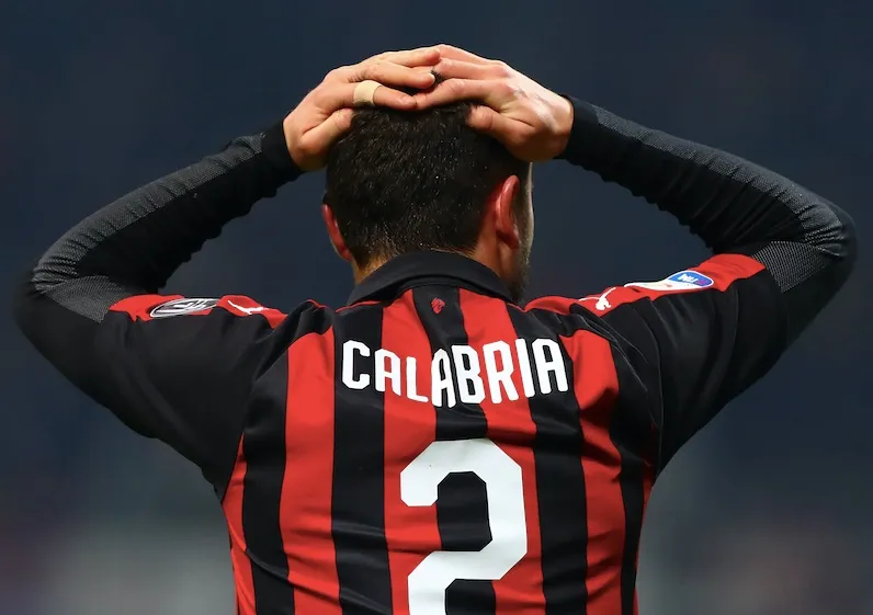 Milan: Calabria in forse