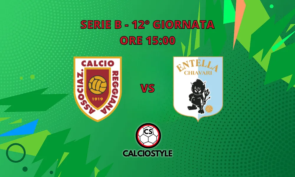 Reggiana-Entella: probabili formazioni e dove vederla