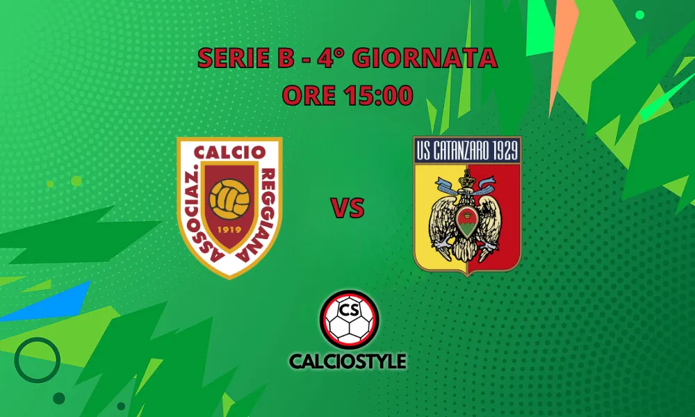 Reggiana-Catanzaro, probabili formazioni e dove vederla