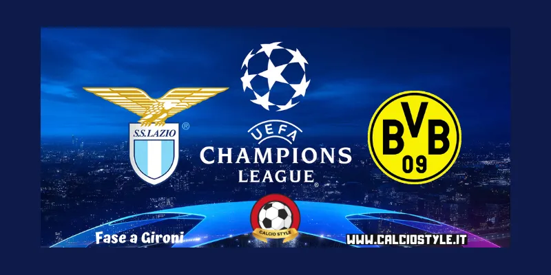 Lazio-Borussia Dortmund: probabili formazioni e dove vederla