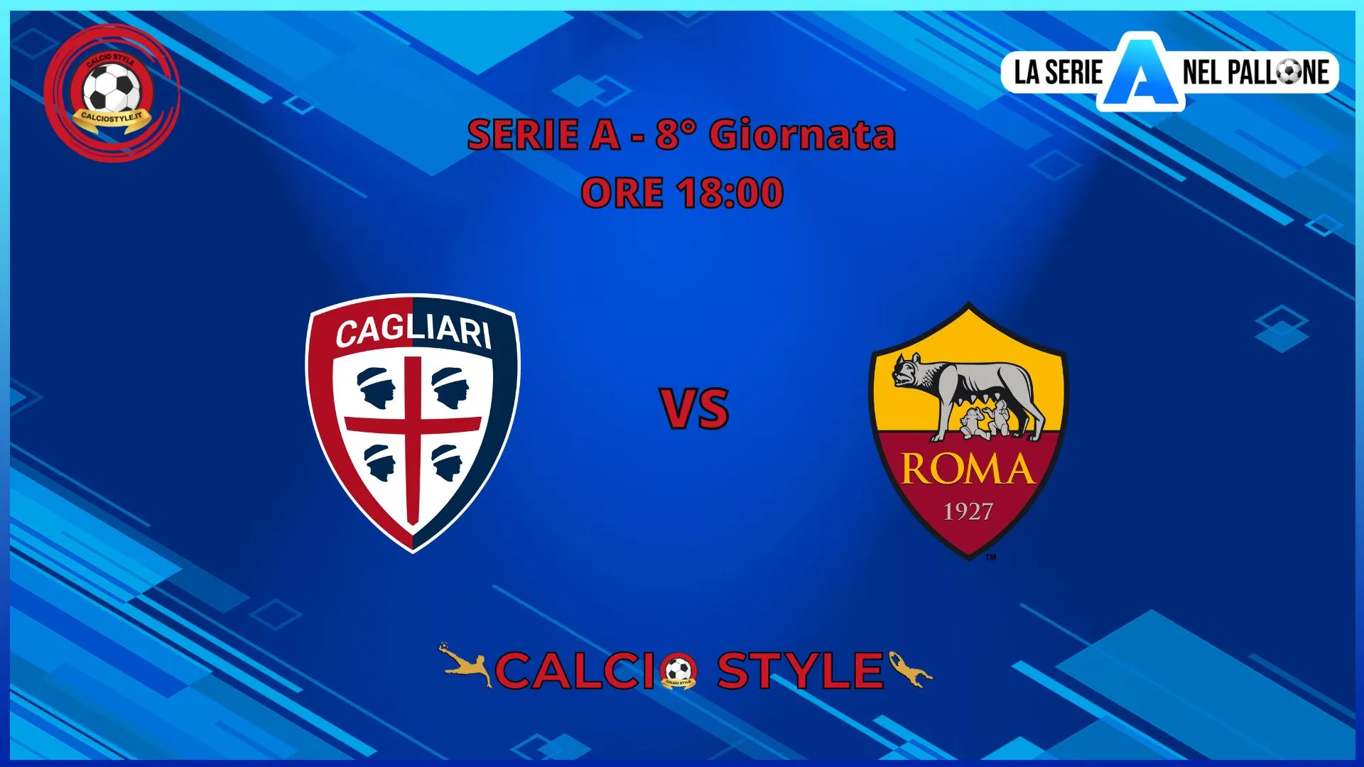 Cagliari - Roma: le probabili formazioni e dove vederla