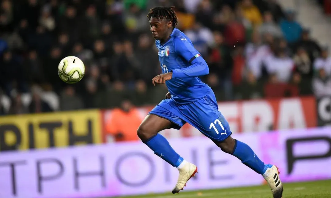 Kean: lascia il ritiro, indisponibile per l'Europeo U21