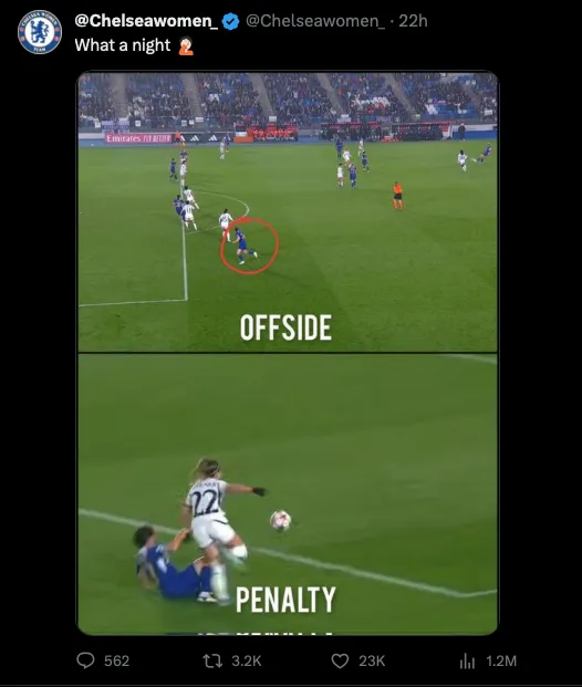 Chelsea Women: decisioni arbitrali dubbie