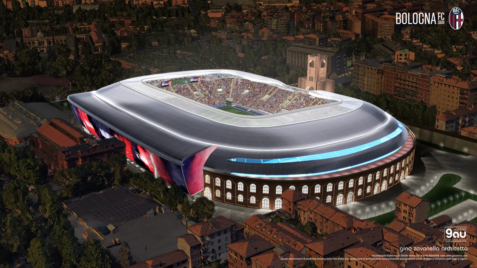 Bologna:  ecco il nuovo Dall' Ara