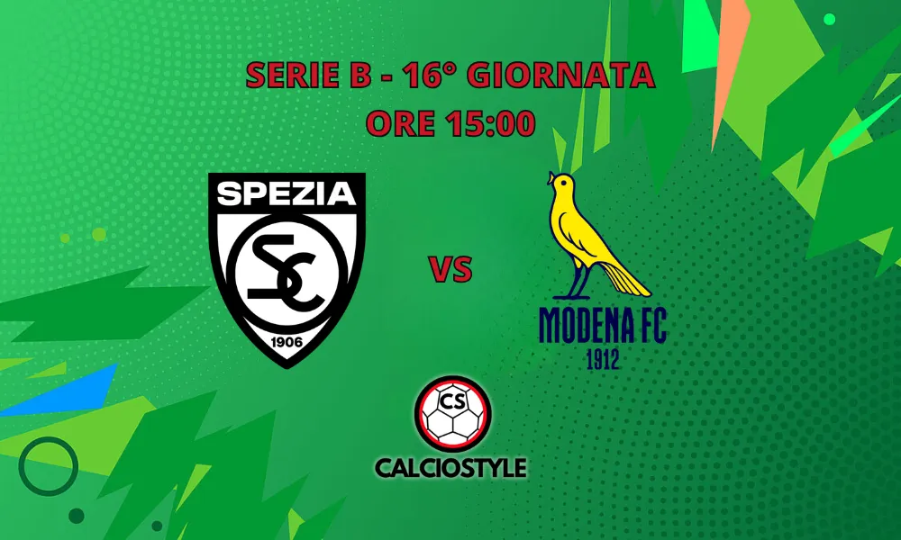 Spezia-Modena: probabili formazioni e dove vederla