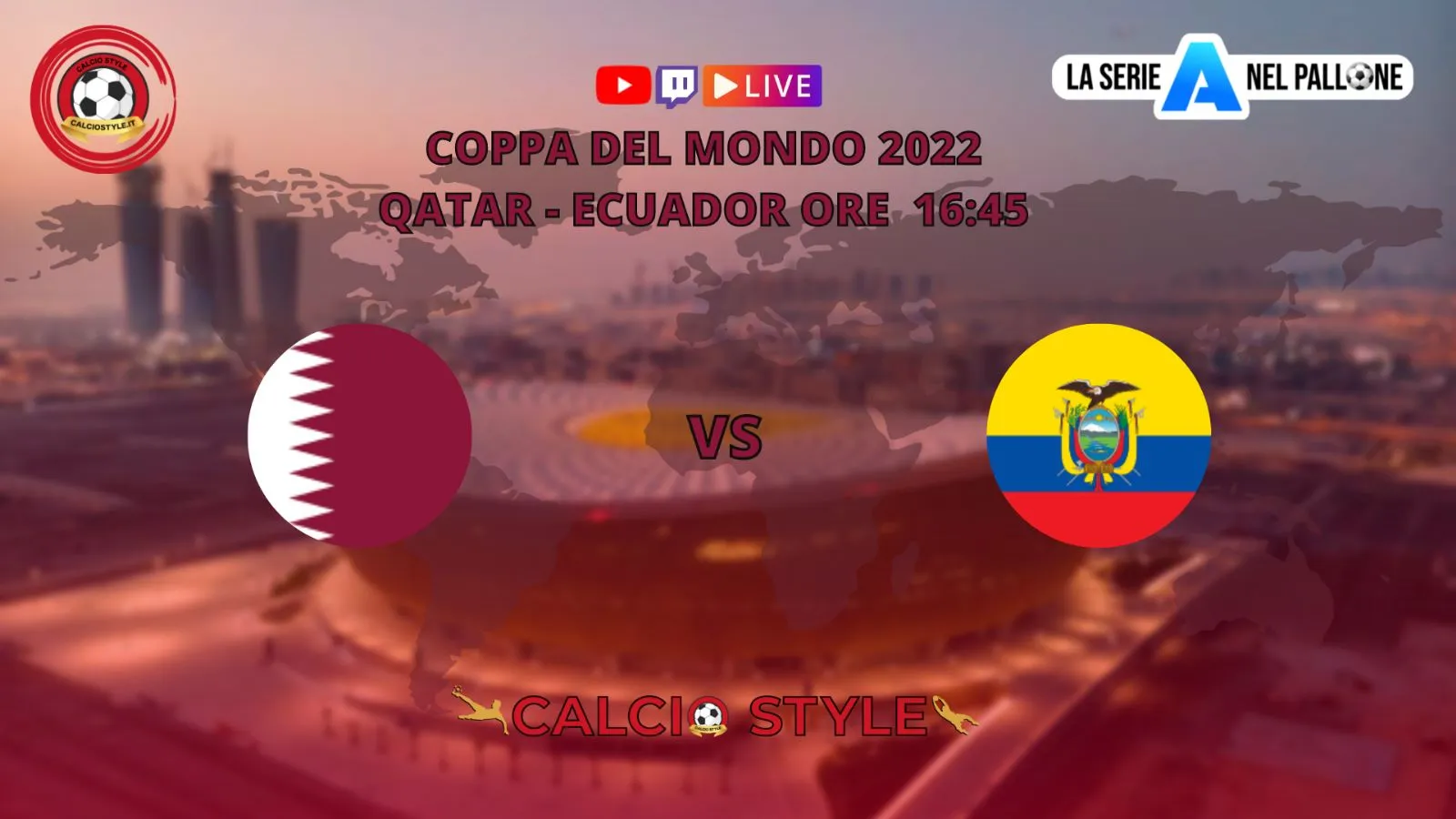Mondiali 2022, all'esordio Qatar non pervenuto