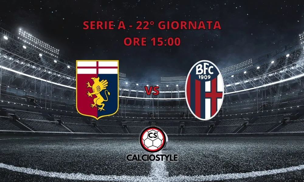 Genoa-Bologna, le formazioni ufficiali: Immobile dal 1' e la scelta su Orsolini