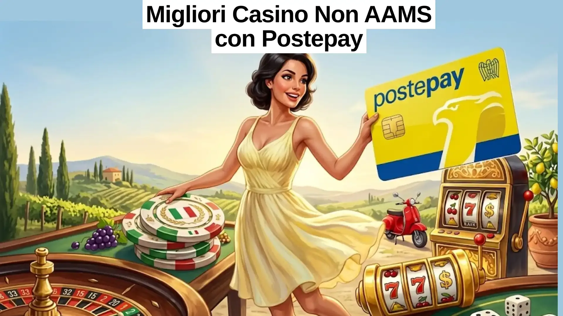 Casino Non AAMS Che Accettano Postepay