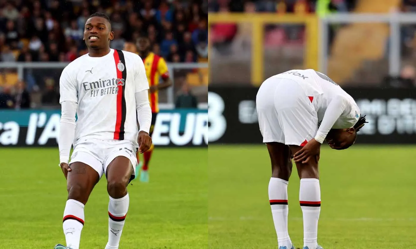 Milan, che batosta! Serio l’infortunio di Leao | I tempi di recupero