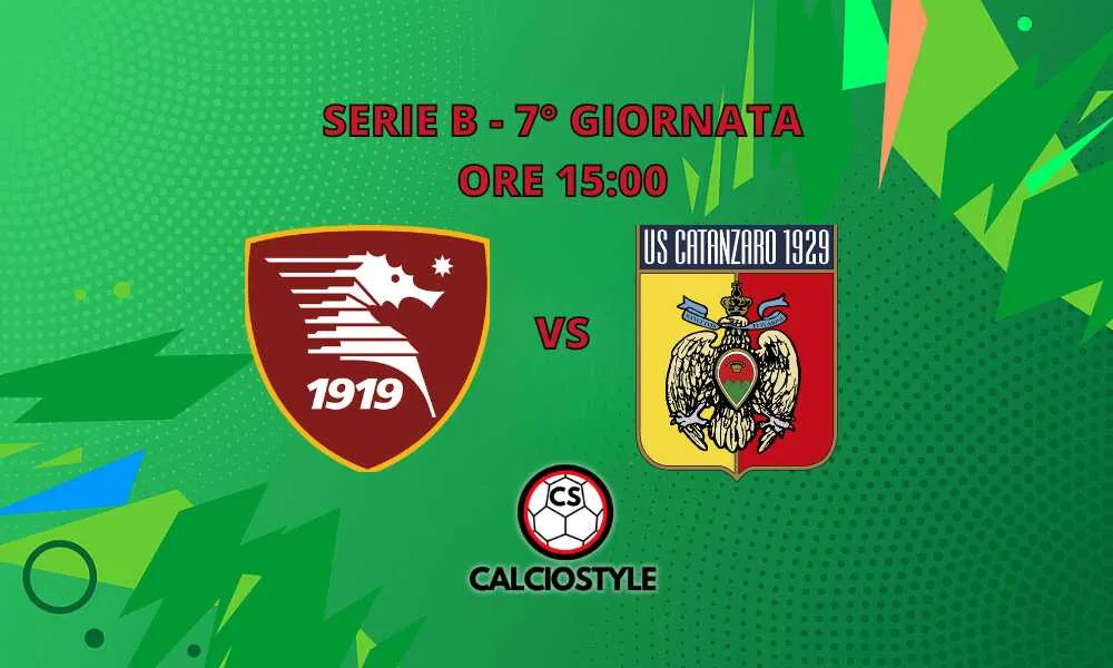 Salernitana-Catanzaro, le probabili formazioni e dove vederla