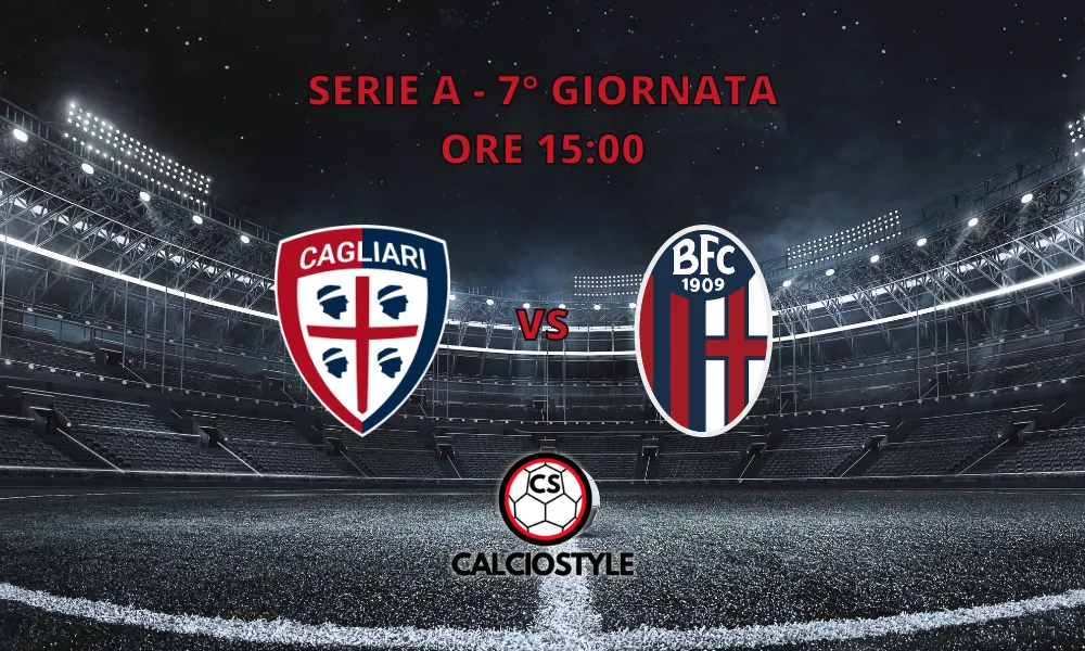 Cagliari-Bologna, formazioni ufficiali: Italiano con Castro