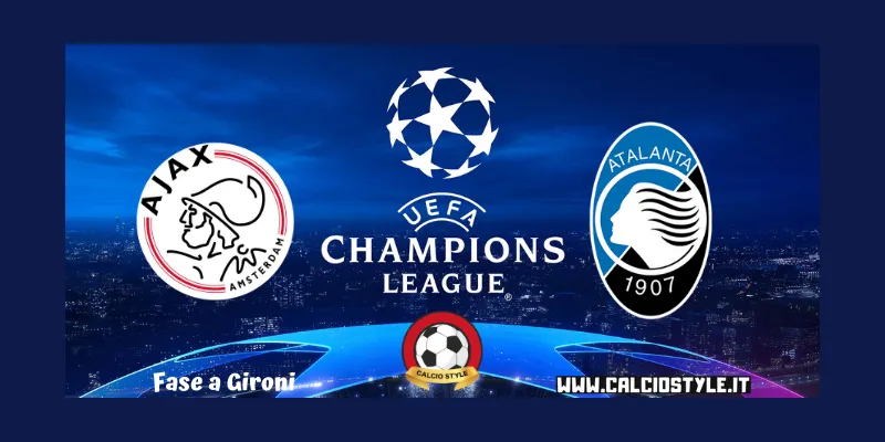 Ajax-Atalanta le probabili formazioni e dove vederla