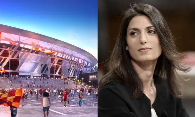 Nuovo stadio Roma,Raggi: "Trovata una soluzione per la Roma-Lido"