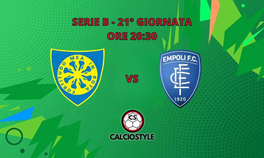 Carrarese-Empoli: probabili formazioni e dove vederla