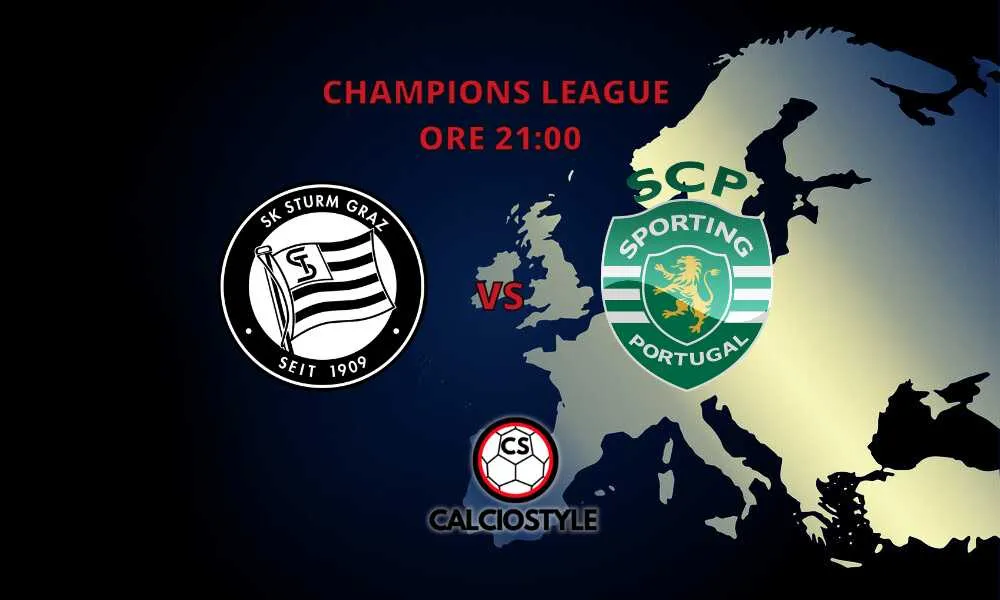 Sturm Graz-Sporting, probabili formazioni e dove vederla