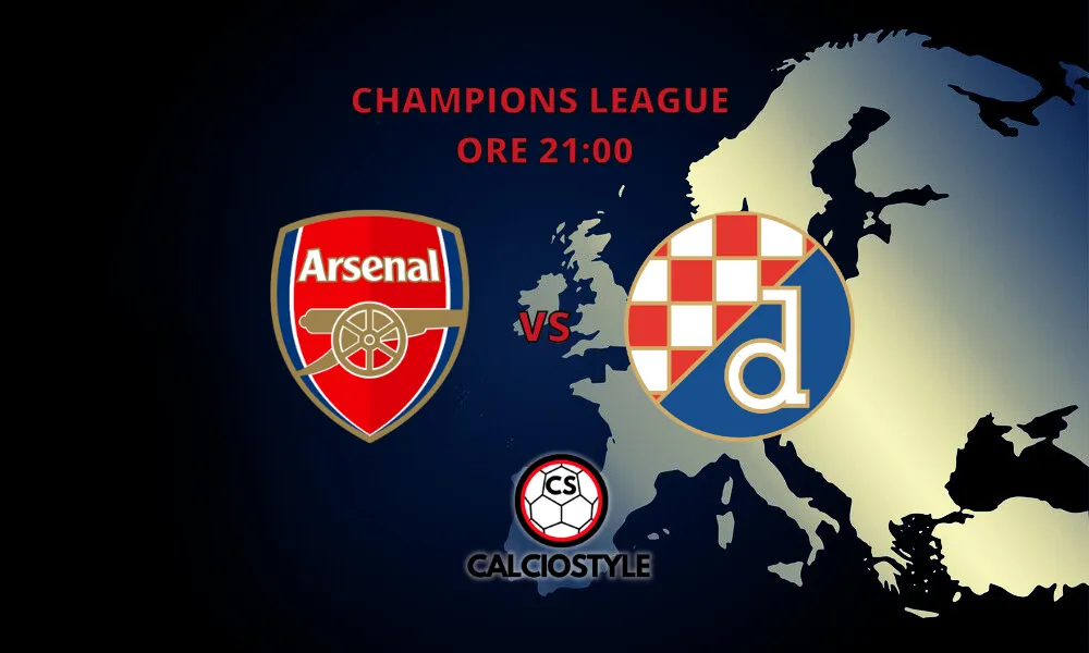Arsenal-Dinamo Zagabria, le probabili formazioni e dove vederla