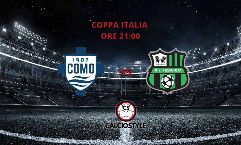 Como-Sassuolo 3-0, grande vittoria dei lariani che approdano agli ottavi di finale