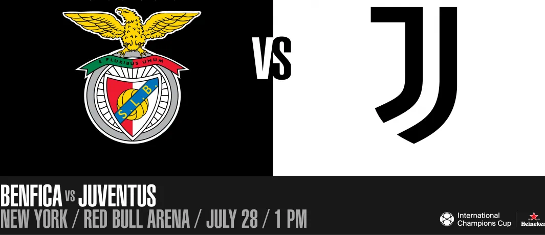 Amichevole Benfica vs Juventus quando e come vederla