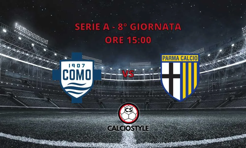 Como-Parma, formazioni ufficiali: Paz dietro a Cutrone