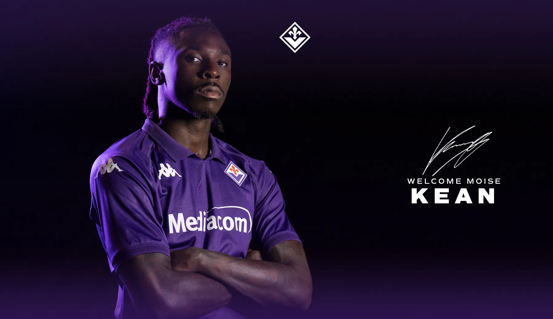Fiorentina, Kean: "Sono qui per vincere"