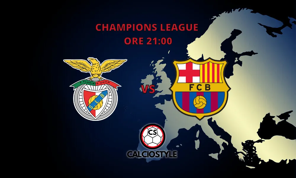 Benfica-Barcellona, le probabili formazioni e dove vederla