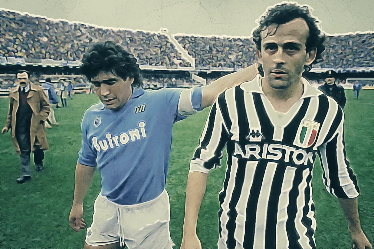 Maradona e Platini