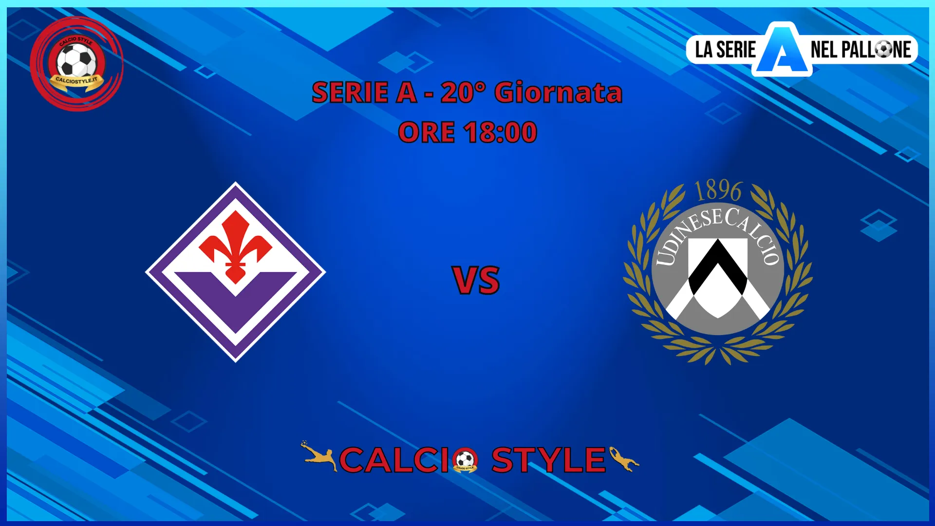 Fiorentina - Udinese: probabili formazioni e dove vederla