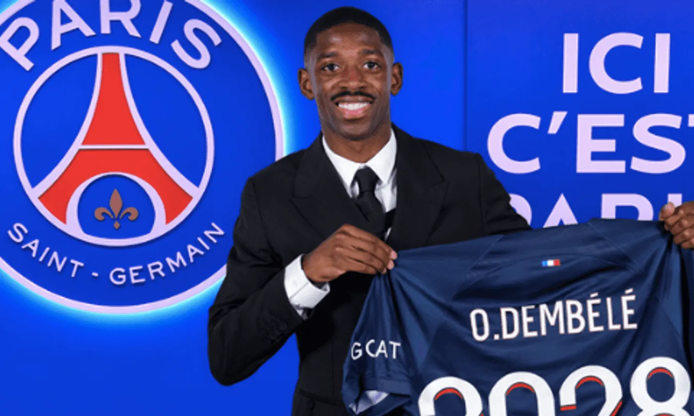 PSG, ufficiale arriva Dembélé