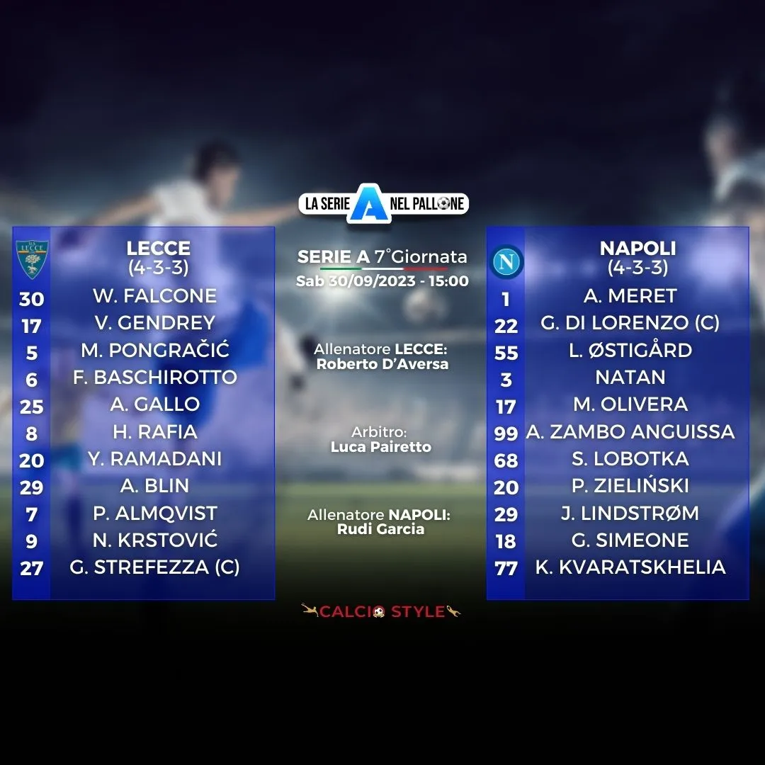 Lecce - napoli