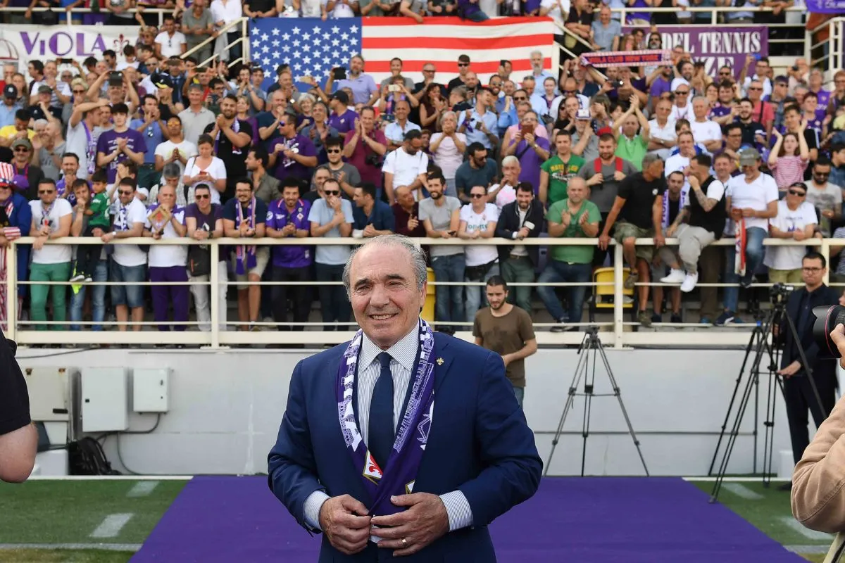 Tifosi viola: striscione contro Commisso a Ponte Vecchio