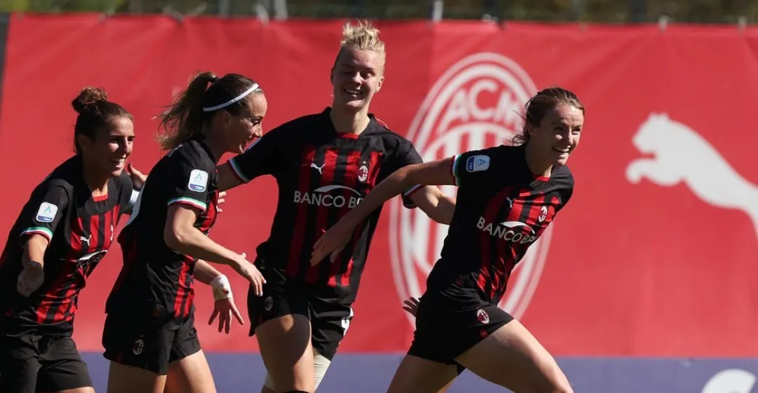 Serie A Femminile, Milan 3 - 1 Sassuolo: Grimshaw torna e segna