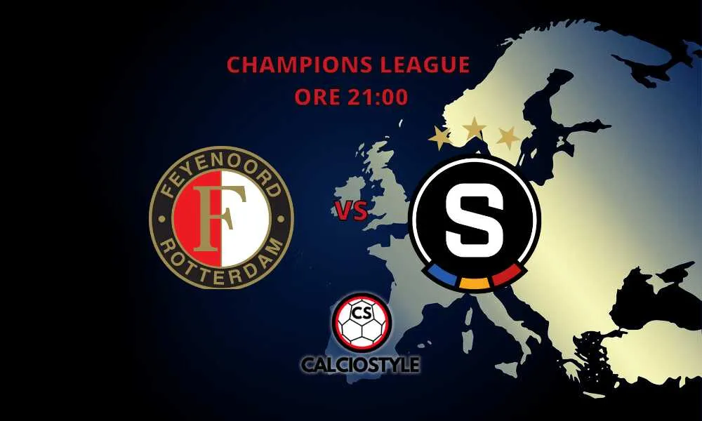 Feyenoord-Sparta Praga, le probabili formazioni e dove vederla