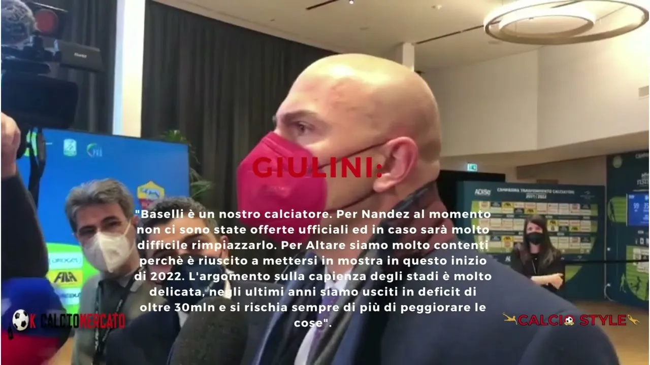 Il Video delle parole di Giulini: Nandez, Baselli e debiti