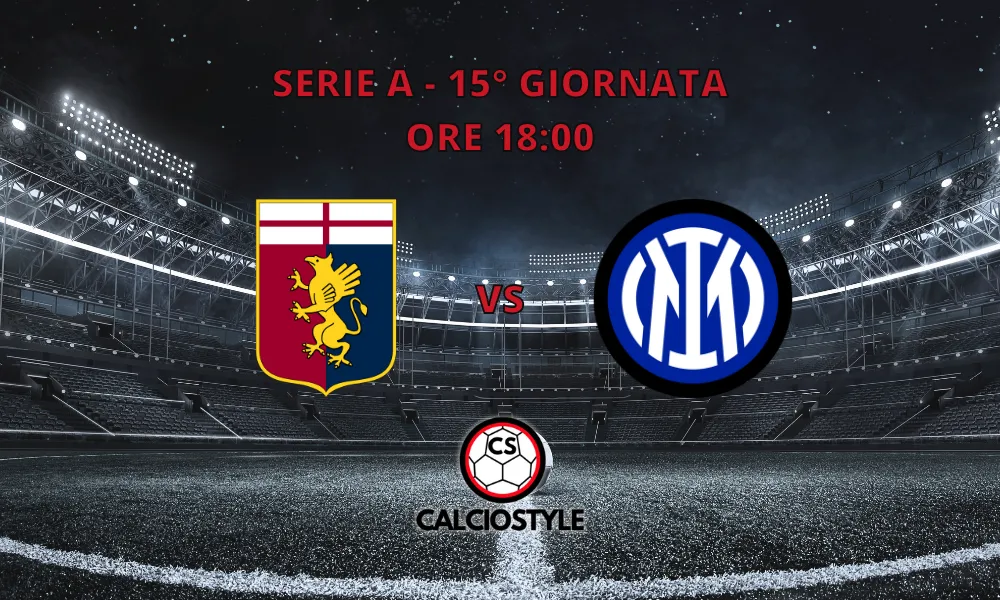 Genoa-Inter, le ultimissime da Marassi: dubbio in difesa per De Rossi, Chivu sceglie Zielinski in mediana