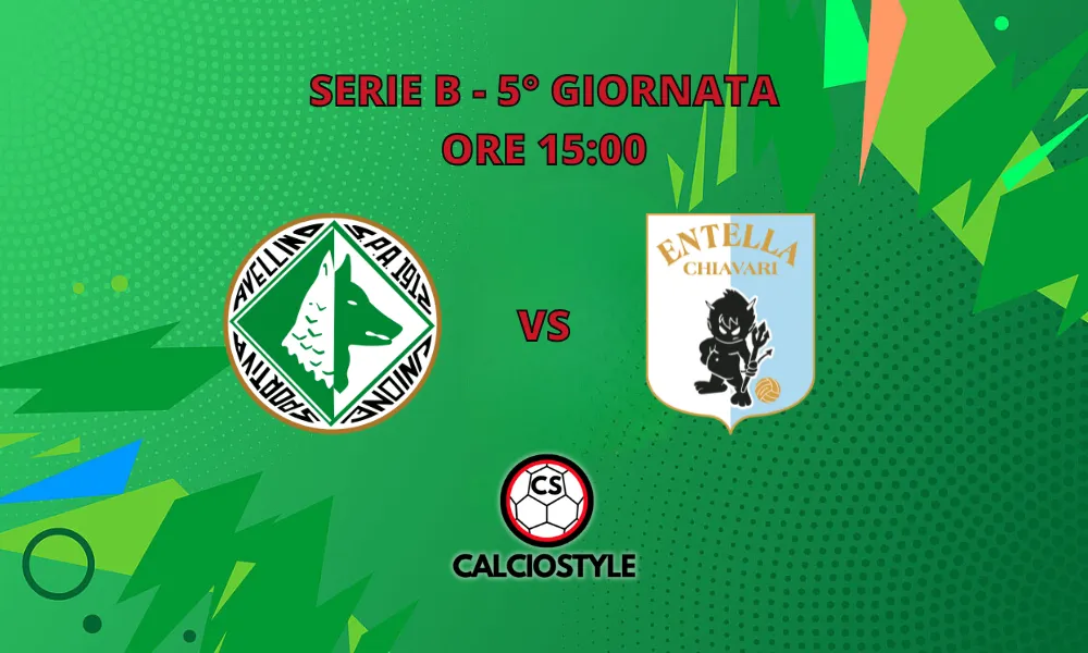 Avellino-Virtus Entella: probabili formazioni e dove vederla