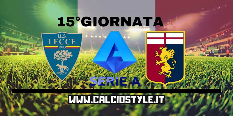 Lecce-Genoa: probabili formazioni e dove vederla