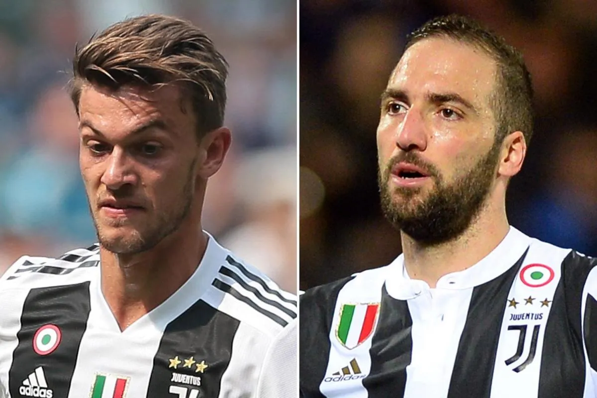 Juve: Rugani e Higuain al Chelsea