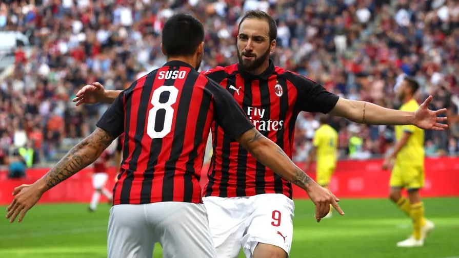 Milan: Higuain segna e Suso fa gli assist!