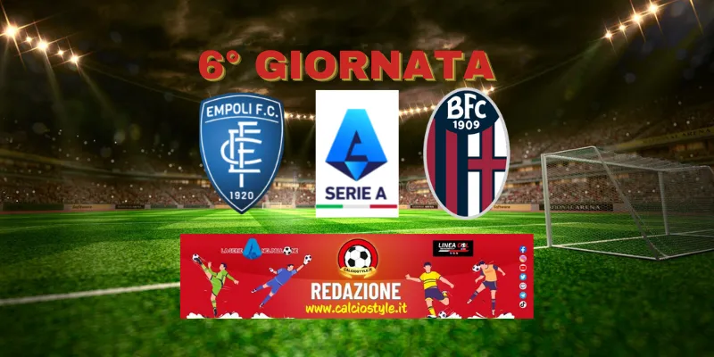 Empoli-Bologna: probabili formazioni e dove vederla